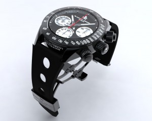 Etude montre complete vue de dessus